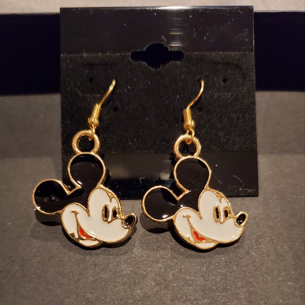 Mickey Mouse Earrings - Picture 1 of 2